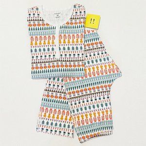 Roller Rabbit Bands Weave Pajamas - Sz XS - NWT